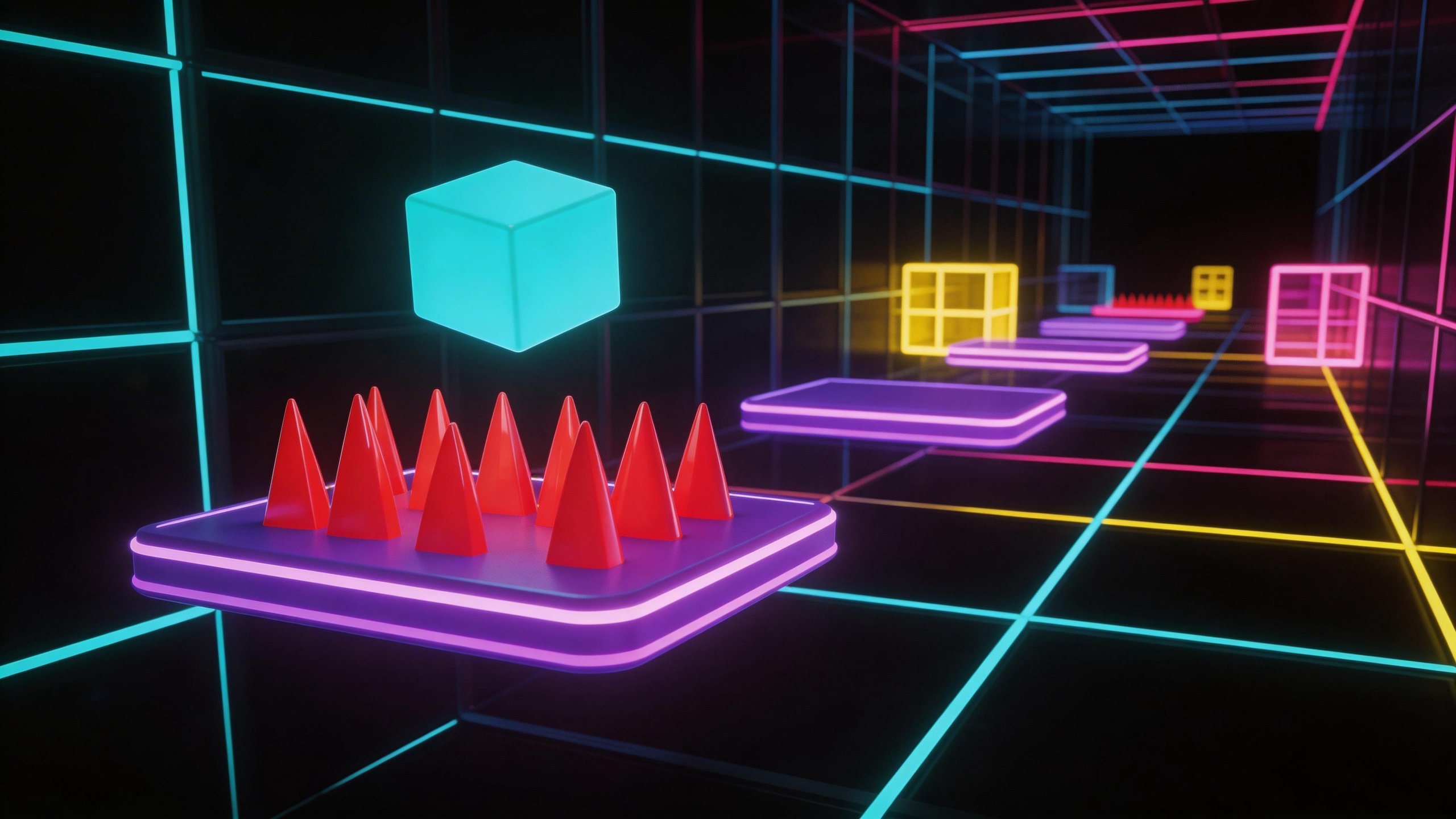 Geometry Lite gameplay