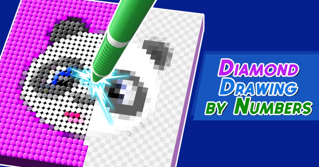 Diamond Drawing By Numbers